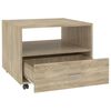 vidaXL Couchtisch Sonoma-Eiche 55x55x40 cm Holzwerkstoff
