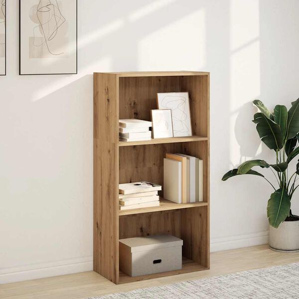 vidaXL B&uuml;cherregal Artisan-Eiche 60x30x114 cm Holzwerkstoff