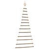 vidaXL H&auml;ngender Weihnachtsbaum mit Sternspitze 86x180 cm Naturzweig