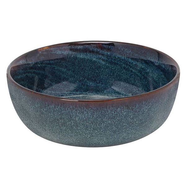 Cosy & Trendy Schalen mit Kreismuster Atlantis 6 Stk. &Oslash;16,5 cm Blau