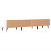 vidaXL TV-Schrank Hochglanz-Wei&szlig; 150x36x30 cm Holzwerkstoff