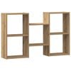 vidaXL Wandregal Artisan-Eiche 96x18x60 cm Holzwerkstoff