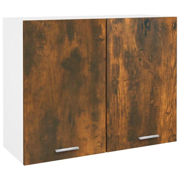 vidaXL Hängeschrank Lyon Räuchereiche 80x31x60 cm Holzwerkstoff