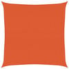 vidaXL Sonnensegel 160 g/m&sup2; Quadratisch Orange 4x4 m HDPE
