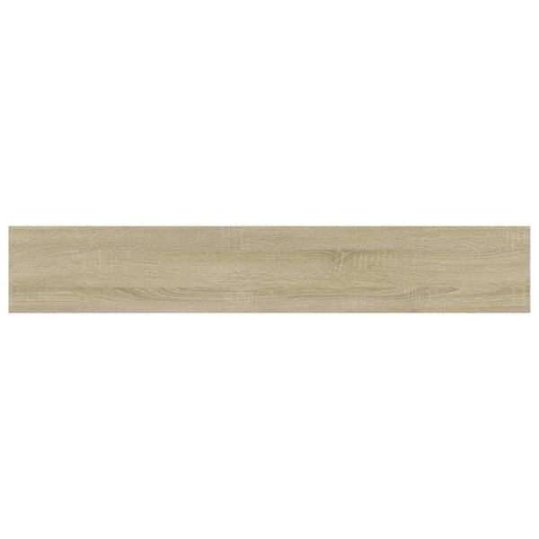 vidaXL B&uuml;cherregal-Bretter 4 Stk. Sonoma-Eiche 60x10x1,5 cm