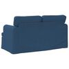 vidaXL Sofa Blau 144 x 80 x 85 cm Stoff