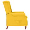 vidaXL Relaxsessel Gelb Stoff