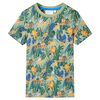 vidaXL Kinder-Kurzarmshirt Mehrfarbig 128