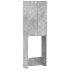 vidaXL Toilettenschrank ARNHEM Betongrau 66 x 25,5 x 190 cm