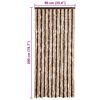 vidaXL Insektenschutz-Vorhang Beige und Hellbraun 90x200 cm Chenille