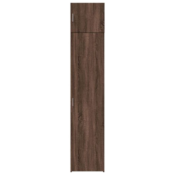 vidaXL Hochschrank Schmal Eichen-Optik 45x42,5x225 cm Holzwerkstoff