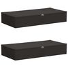 vidaXL Aufbewahrungsbox 2 pcs Anthrazit 100 x 50 x 18 cm Vliesstoff