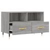 vidaXL TV-Schrank Grau Sonoma 80x36x50 cm Holzwerkstoff
