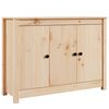 vidaXL Sideboard 100x35x74 cm Massivholz Kiefer