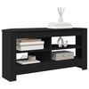 vidaXL EckTVSchrank Schwarz 102 x 40,5 x 45 cm Holzwerkstoff