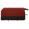 vidaXL Pferdedecke Bordeaux und Schwarz 95 cm Polyester