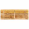 vidaXL Tischplatte 140x60x1,5 cm Rechteckig Raues Massivholz Mango