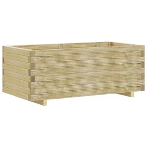 vidaXL Hochbeet 100x50x40 cm Holz Rechteckig