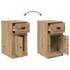 vidaXL Seitenschrank Artisan-Eiche 40 x 50 x 75 cm Holzwerkstoff