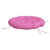 vidaXL Kissen Rund Rosa &Oslash; 100x11 cm Oxford-Gewebe