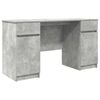 vidaXL Schreibtisch Betongrau Holzwerkstoff 140 x 49 x 76 cm