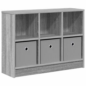 vidaXL Sideboard Sonoma-Grau 73,5 x 22,5 x 53,5 cm