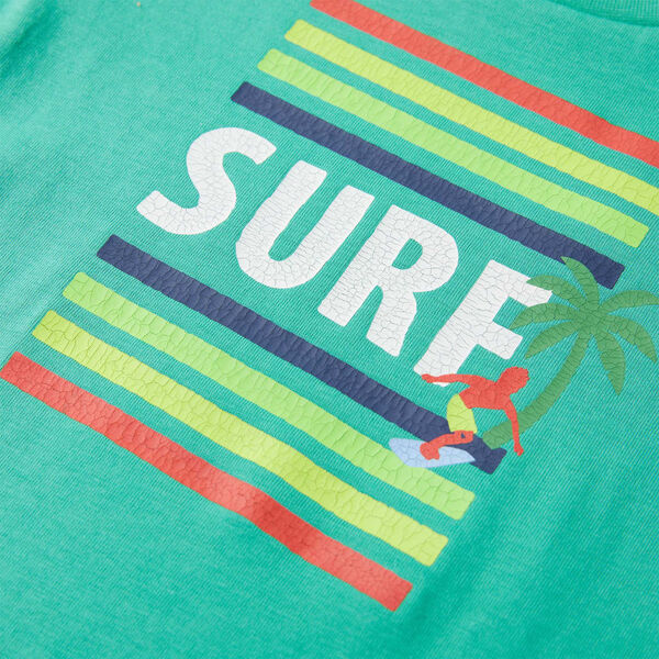 Kinder-T-Shirt Gr&uuml;n 128