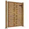 vidaXL Gartentor 100x150 cm Cortenstahl Quadratisches Design