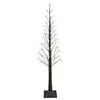 vidaXL Sternen-Weihnachtsbaum Braun 17 x 17 x 180 cm Kunststoff