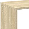 vidaXL Raumteiler-B&uuml;cherregal Sonoma-Eiche 69,5x29x137,5 cm
