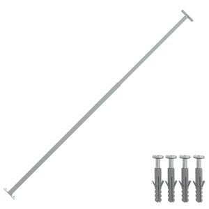 vidaXL Einstellbare Fenster-Sicherheitsstange 710-1200 mm