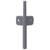 vidaXL Sanftschlie&szlig;er 2 pcs Grau 125 x 47 x 15 mm PP