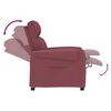 vidaXL Relaxsessel Weinrot Stoff