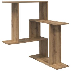 vidaXL Wandregal Artisan-Eiche 67 x 67 x 87 cm Holzwerkstoff