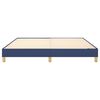 vidaXL Boxspringbettgestell Blau 160x200 cm Stoff