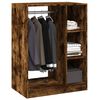vidaXL Kleiderschrank Räuchereiche 77x48x102 cm Holzwerkstoff