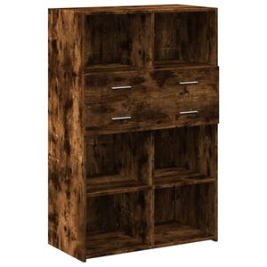 vidaXL Highboard R&auml;uchereiche 80x42,5x124 cm Holzwerkstoff
