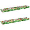 vidaXL Palettenkissenset 2 pcs Tropischer Dschungel 200 x 40 x 8 cm