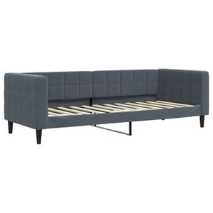 vidaXL Tagesbett Dunkelgrau 80x200 cm Samt