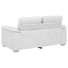 vidaXL 2-Sitzer-Sofa Wei&szlig; 160x81x84 cm Kunstleder