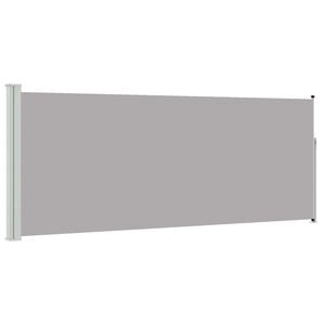 vidaXL Ausziehbare Seitenmarkise 117&times;314 cm Grau