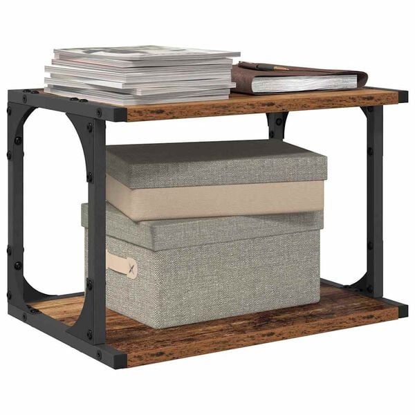 vidaXL Druckerst&auml;nder Altholz 41 x 28 x 33,5 cm Holzwerkstoff