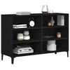 vidaXL Sideboard Schwarz Eichen-Optik 103,5 x 35 x 70 cm Holzwerkstoff