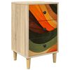 vidaXL Nachttisch BONN Sonoma-Eiche 36 x 33 x 60 cm Holzwerkstoff