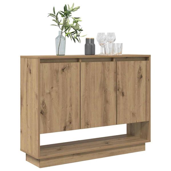 vidaXL Sideboard Artisan-Eiche 97 x 29 x 75 cm Holzwerkstoff