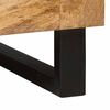 vidaXL Couchtisch Natur 80 x 50 x 40 cm Massivholz Mango