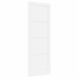 vidaXL Interior T&uuml;r 83 x 232 cm Sperrholz Wei&szlig;