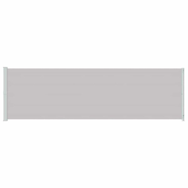 vidaXL Seitenmarkise Ausziehbar 180x600 cm Grau