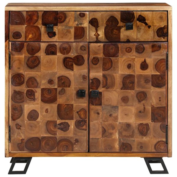 vidaXL Sideboard Massivholz Akazie 65x35x65 cm