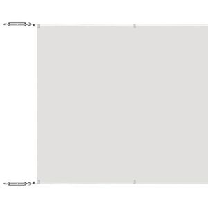 vidaXL Senkrechtmarkise Wei&szlig; 100x1000 cm Oxford-Gewebe